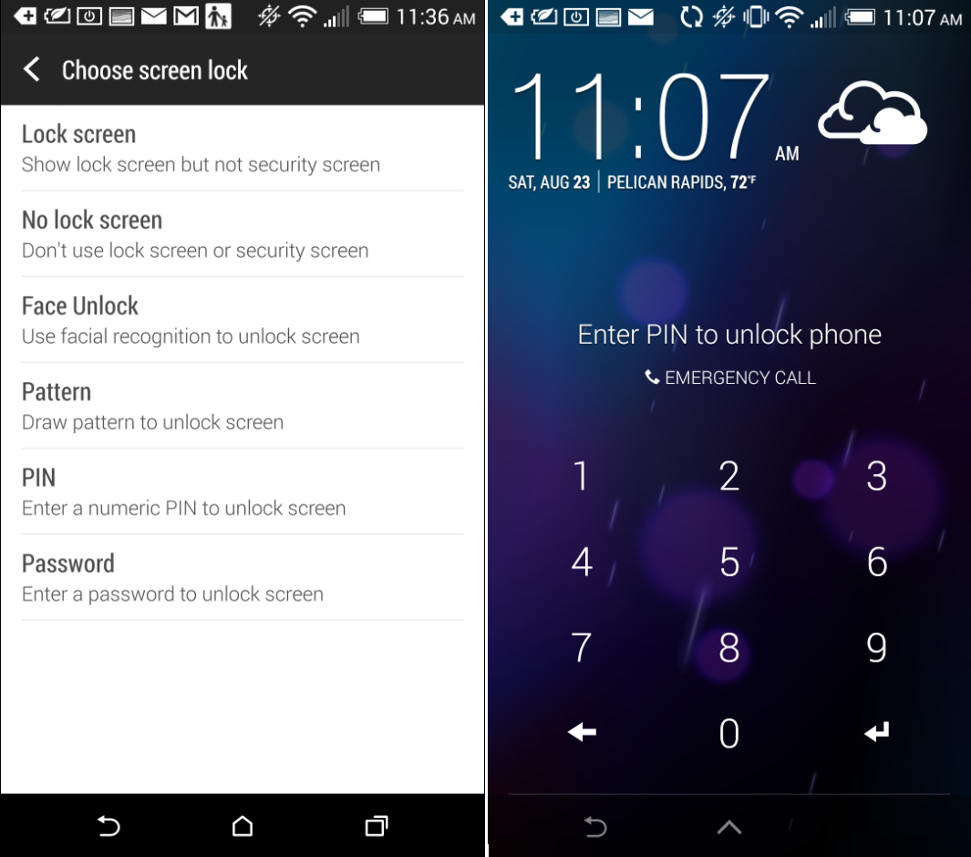 Set a lock screen as soon as you get your phone out of the box