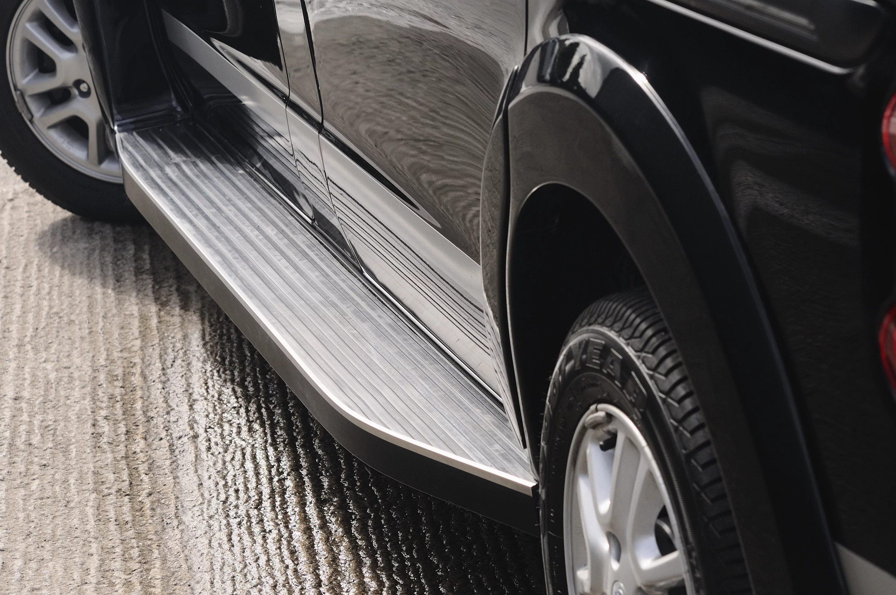 Nissan has made a feature of the NV200's easy ingress and egress