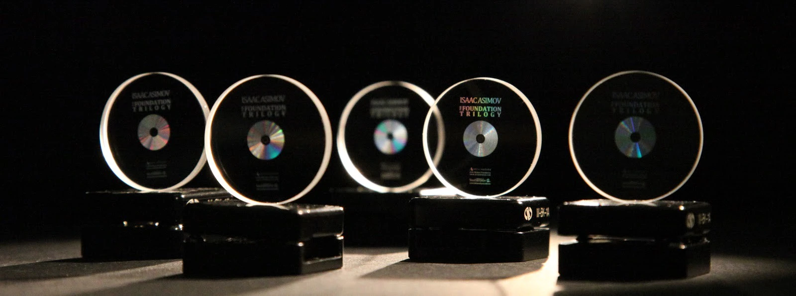 The Arch library encodes data on quartz discs