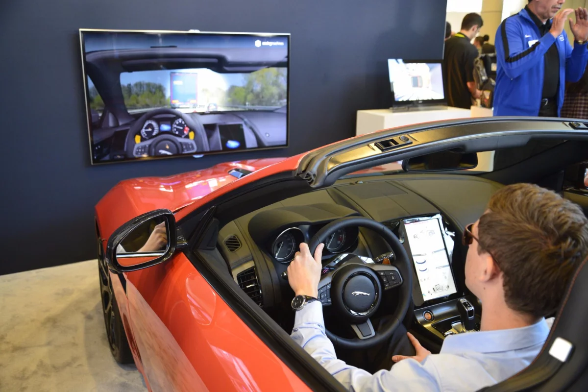 Jaguar's sophisticated eye-tracking system may be employed in a new, if mundane way – helping drivers by deciding when to operate the rear screen wiper