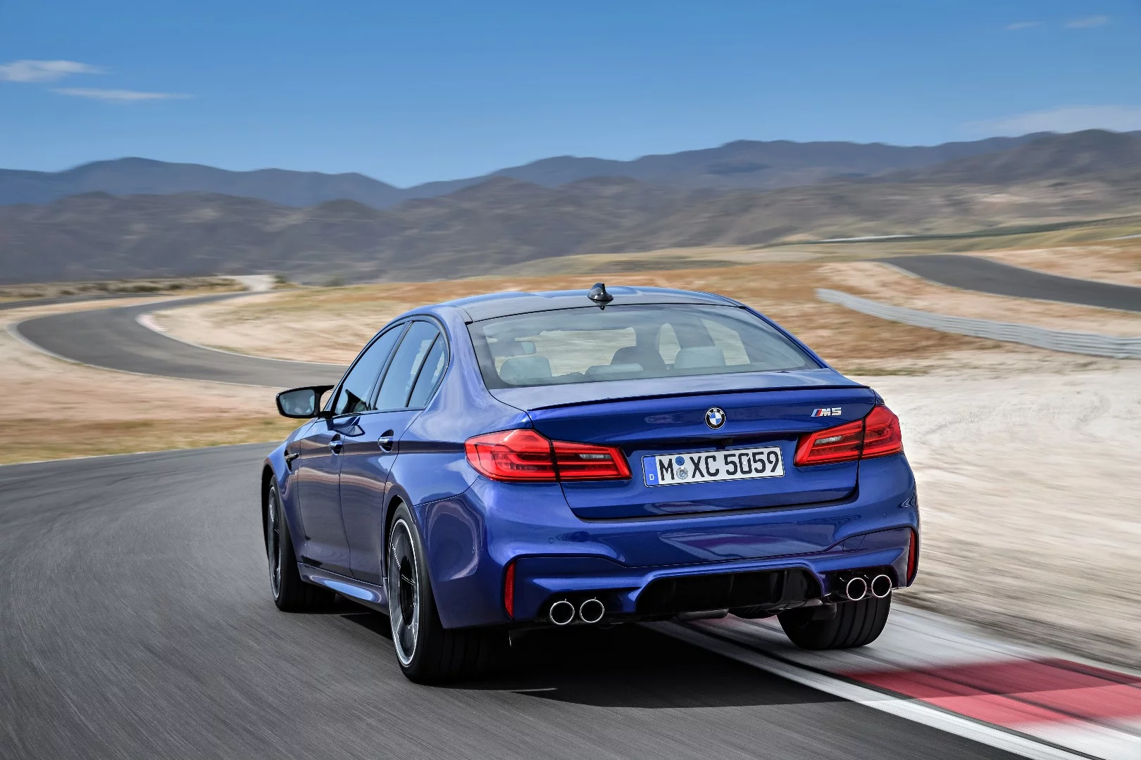 The new M5 has an eight-speed automatic gearbox