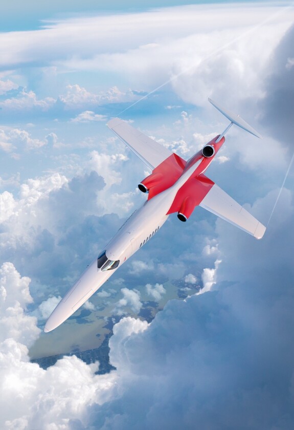 An aerial view of the new AS2