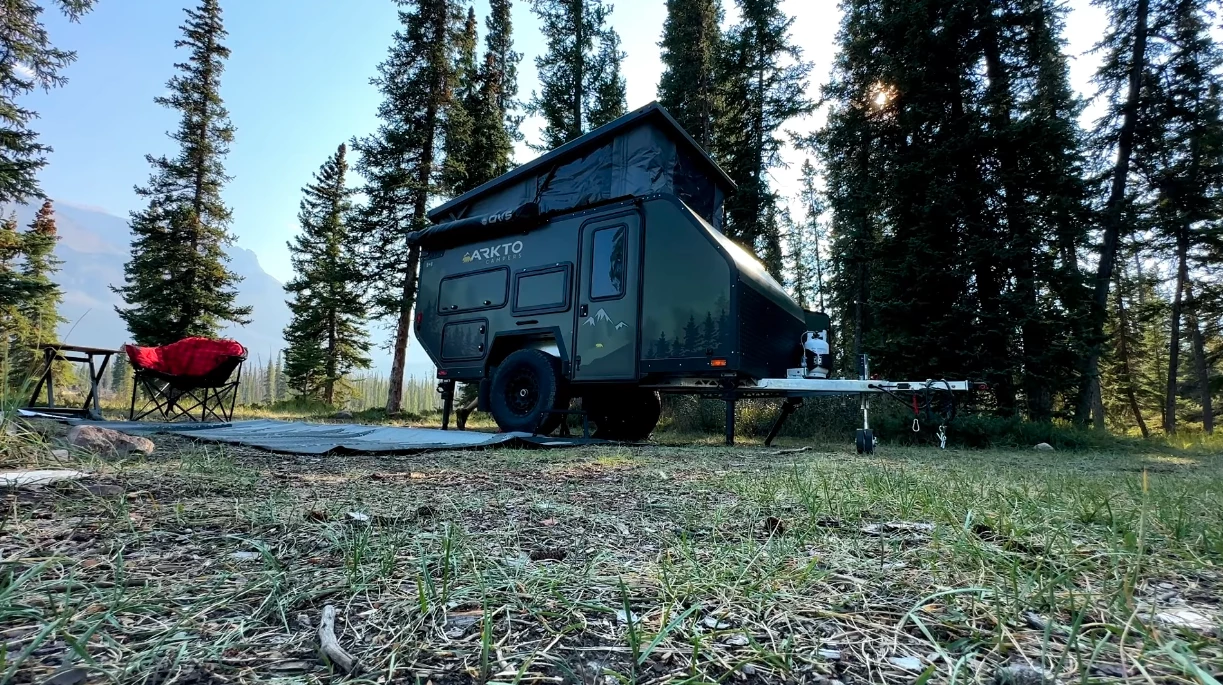 The 16.5-foot C10 is designed to be light enough for a variety of tow vehicles, rugged and nimble enough to wander down rough trails, and large enough to live comfortably at camp