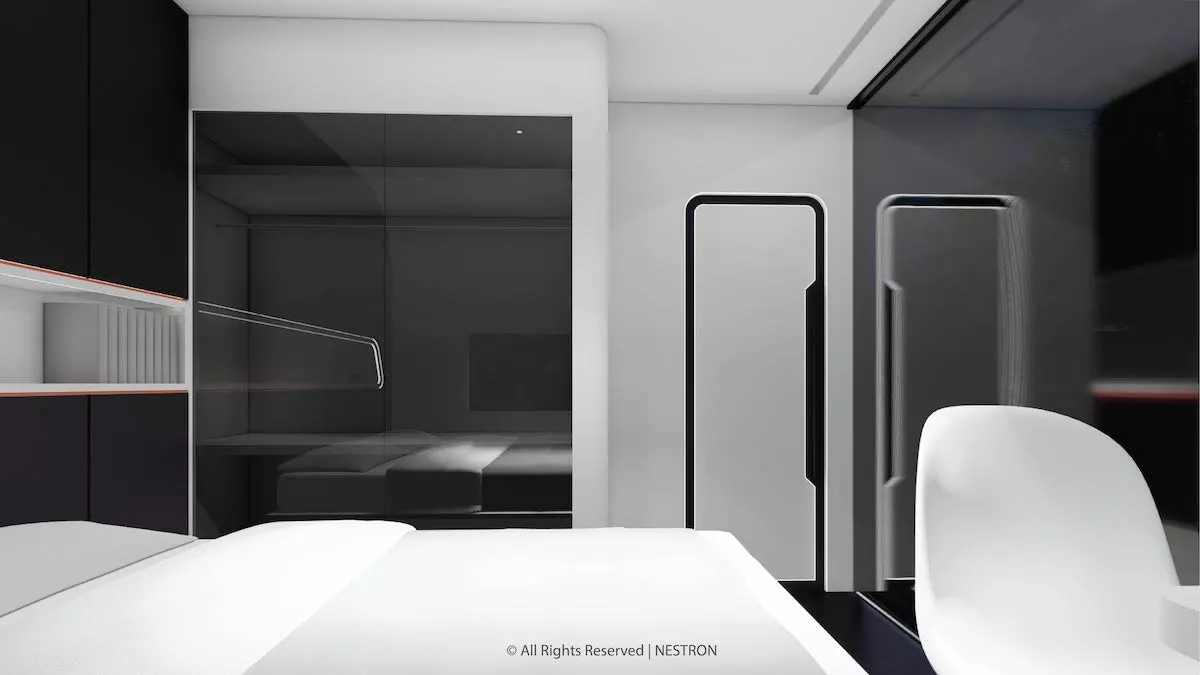 Buyers can select one- or two-bedroom Cube Two X models