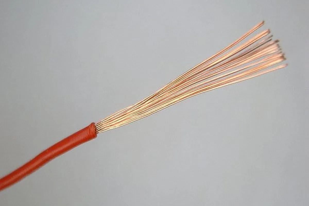 Newly-developed superconductive sapphire wires are reportedly about to carry 40 times more electricity than traditional copper wiring (pictured)(Photo: Stefan Riepel)