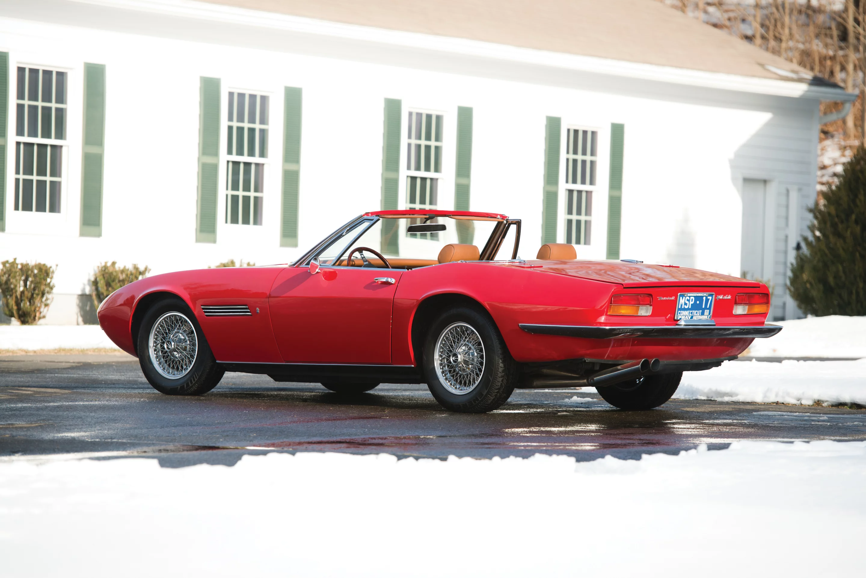 This particular 1970 Ghibli Spyder is one of only 125 built