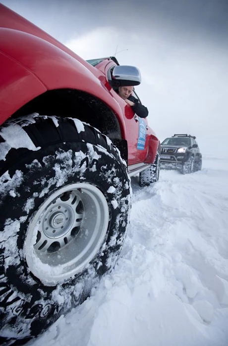Arctic Trucks in action, Iceland.