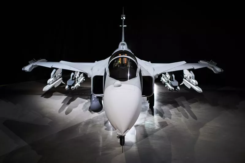 The Gripen E has an increased number of pylons