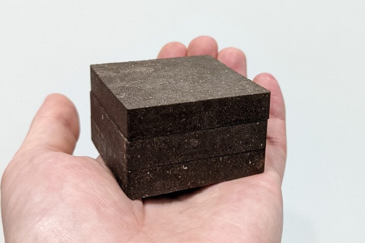 This slab of StarCrete could build the first Mars bar, as well as other infrastructure