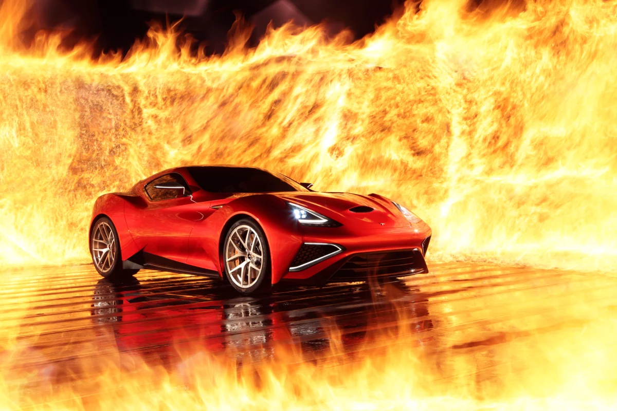 One of only five Vulcanos will be made available ... flames not included