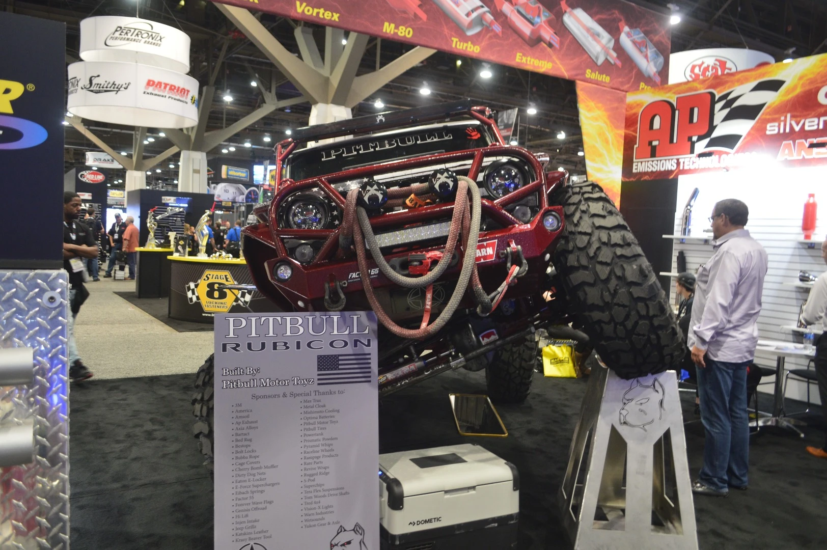 "Pitbull" is the perfect name for this Jeep Wrangler Rubicon