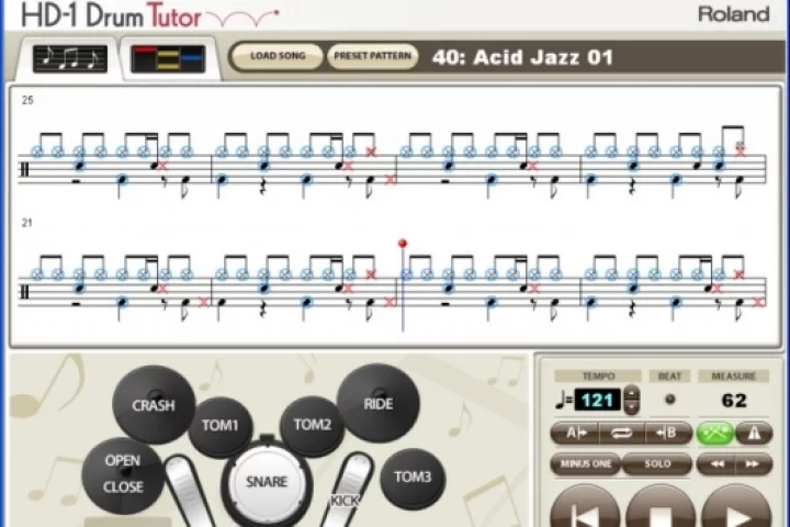 DT-HD1's Notation Screen