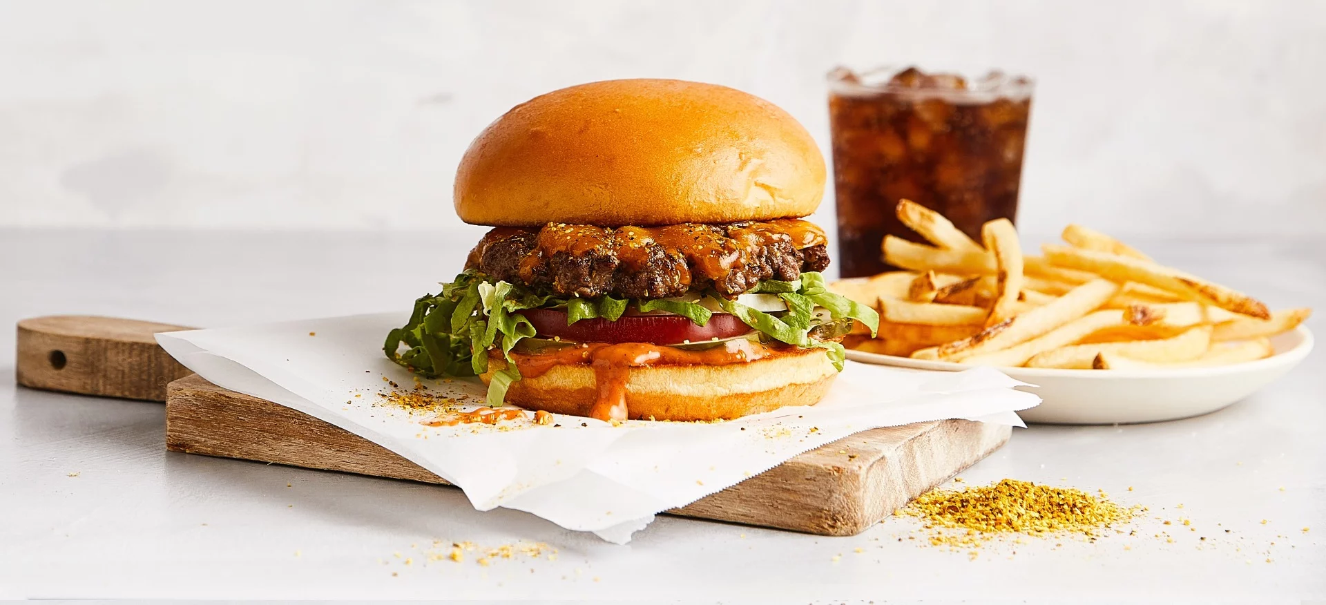 The Creator vs. The World burger