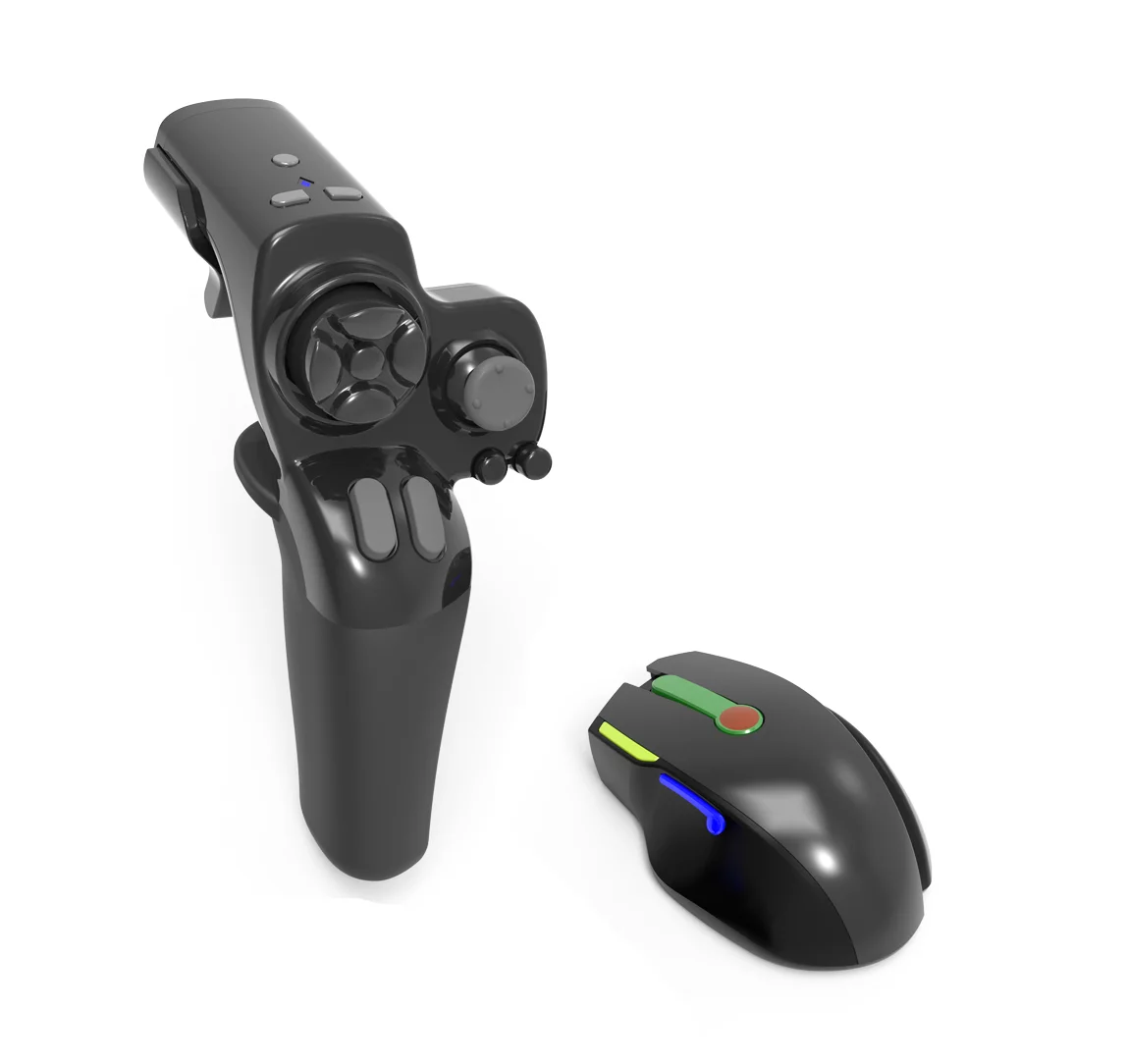 The Grifta controller can be paired with a mouse for the best of both worlds – both movement and aiming precision