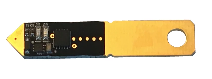 The Volty Bit attachment can be carried on a keychain