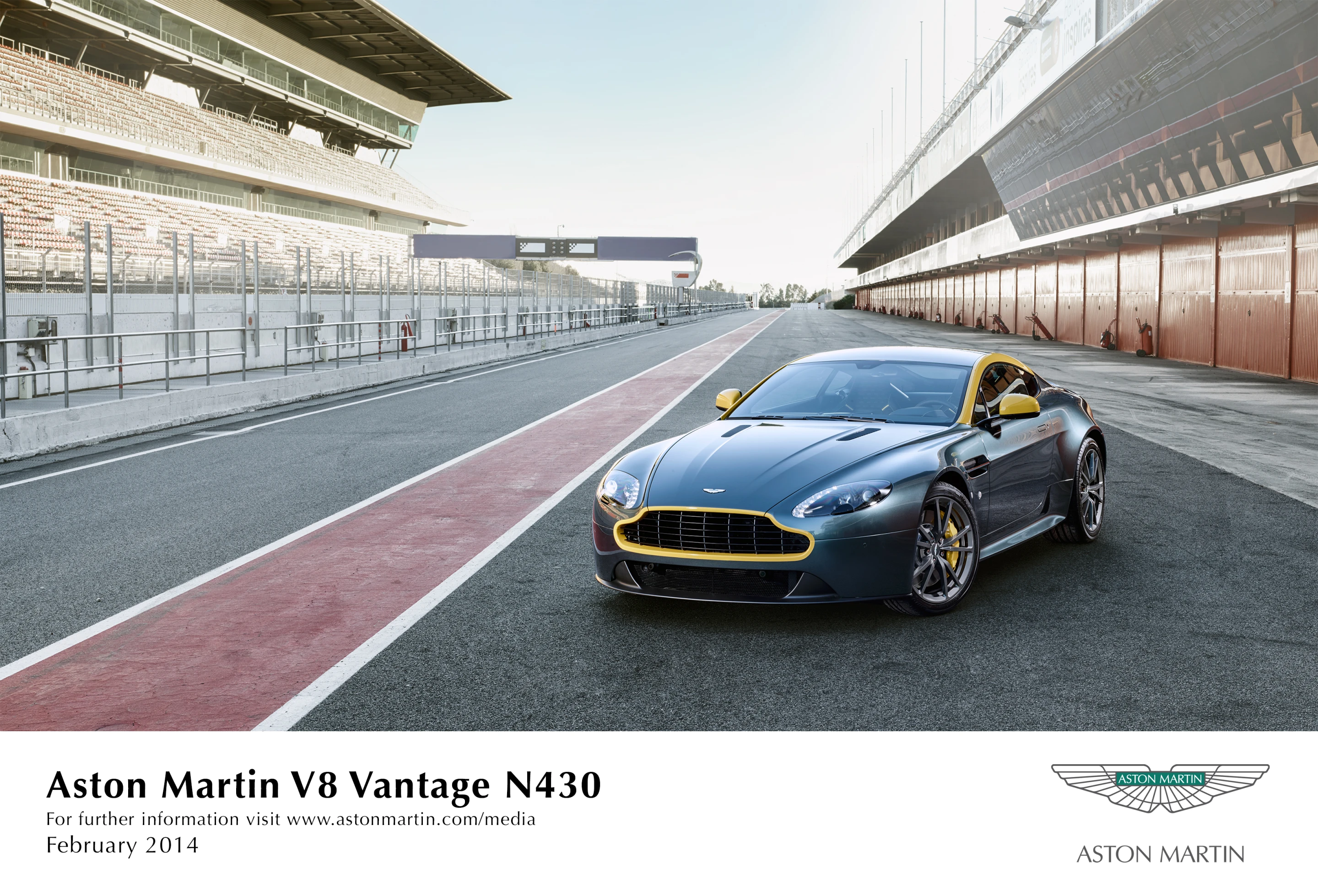 The Vantage N430 débuts at the Geneva Motor Show
