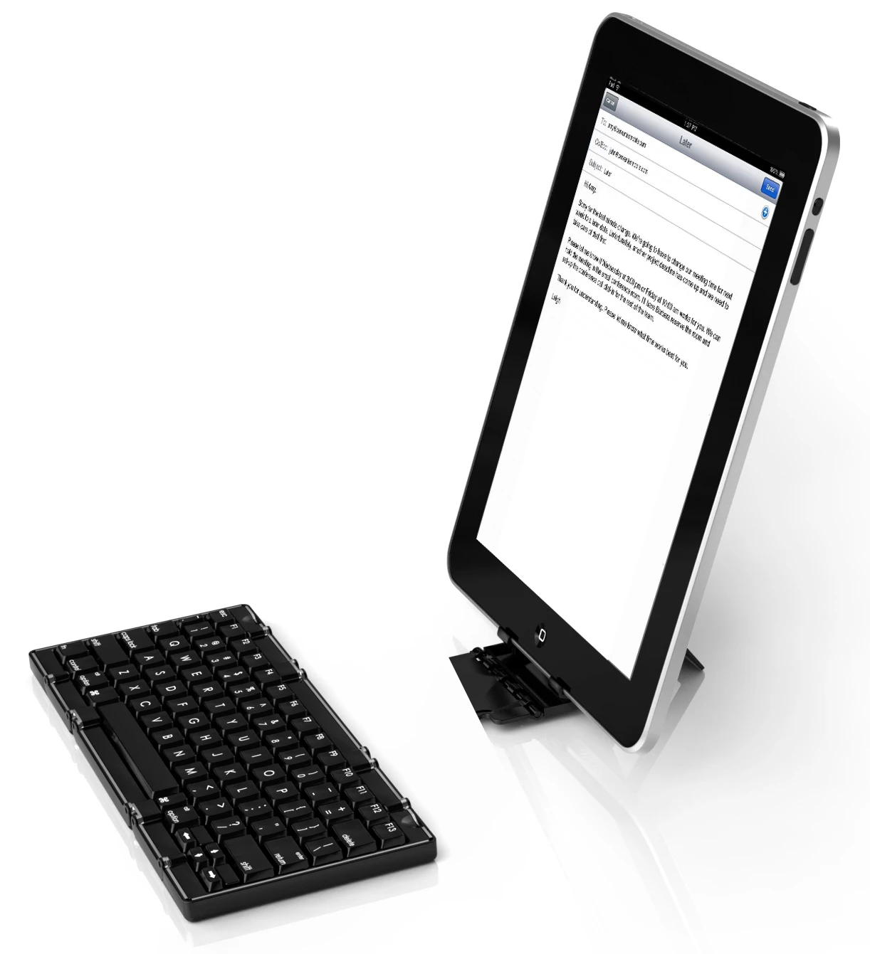 The Jorno is ideal to use with an iPad