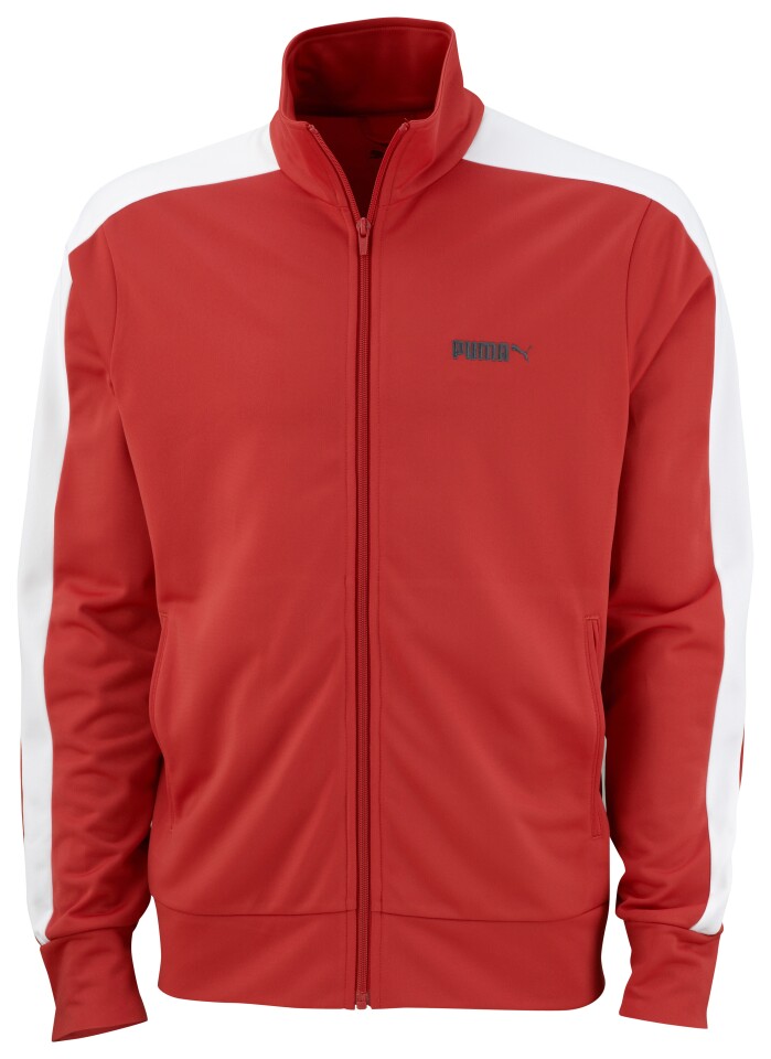 The recyclable collection includes the PUMA Track Jacket, which is made from recycled polyester deriving from used PET bottles