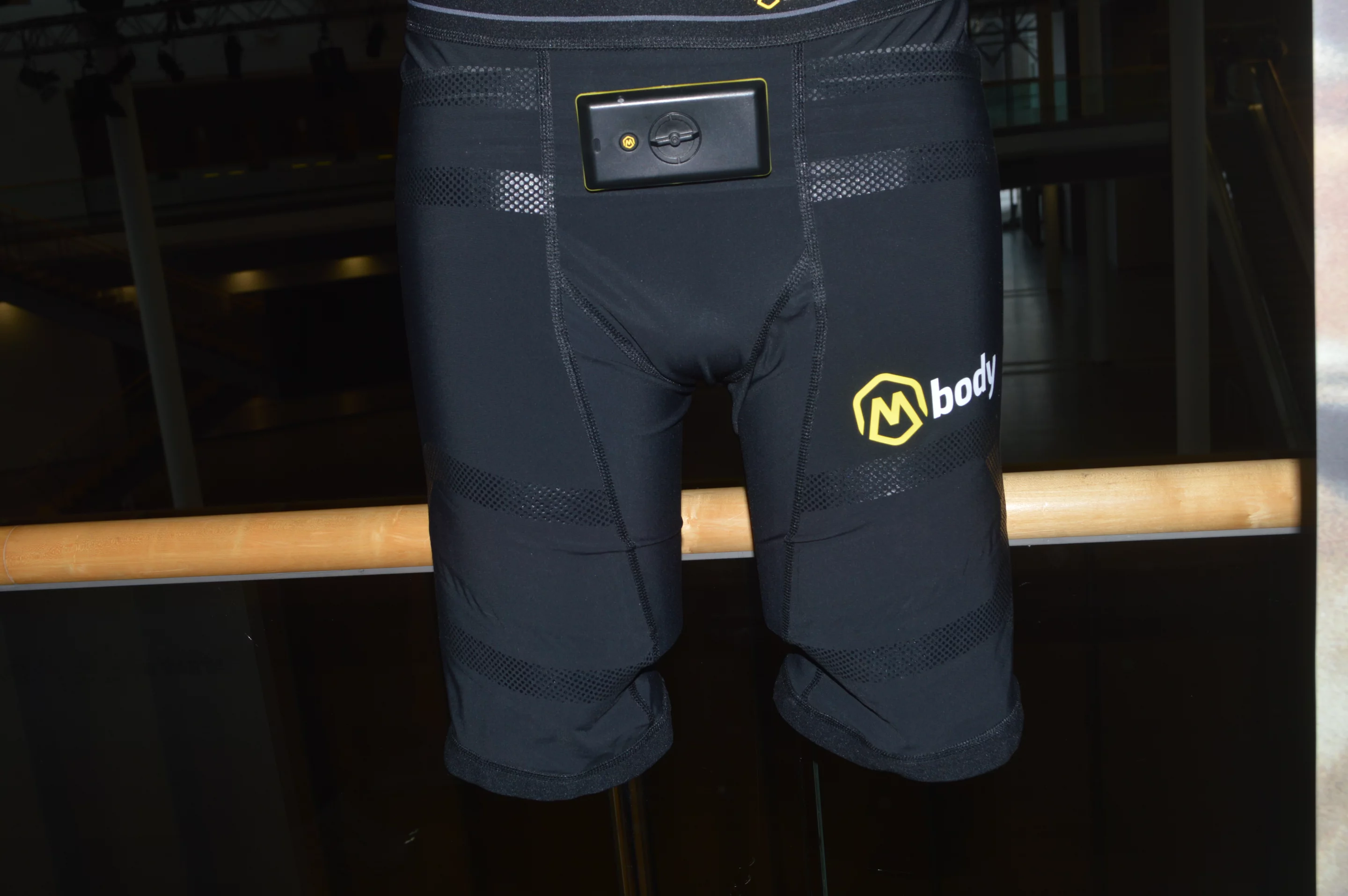 The MShorts, spied by Gizmag at the ISPO Munich sports show