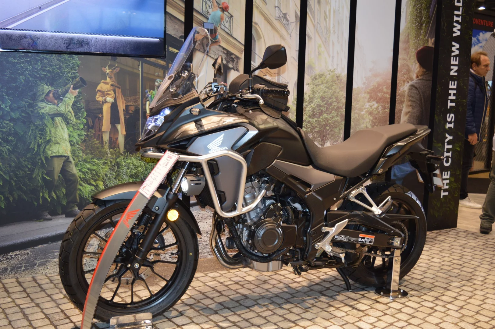 Honda fine tuned the CB500X street adventure bike for 2019