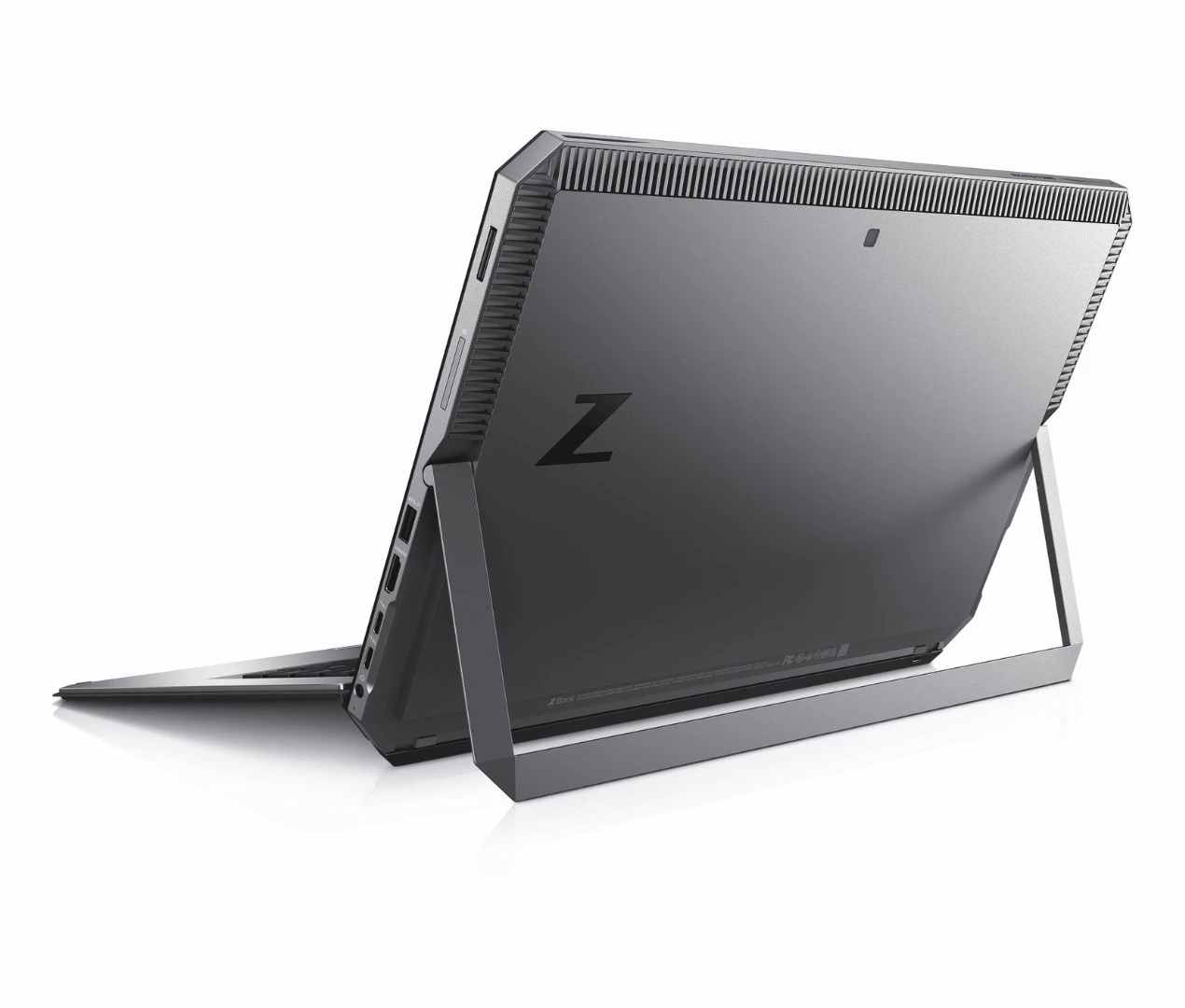 The adjustable stand means that the ZBook x2's 4K display can be set to viewing angles that suit the task at hand