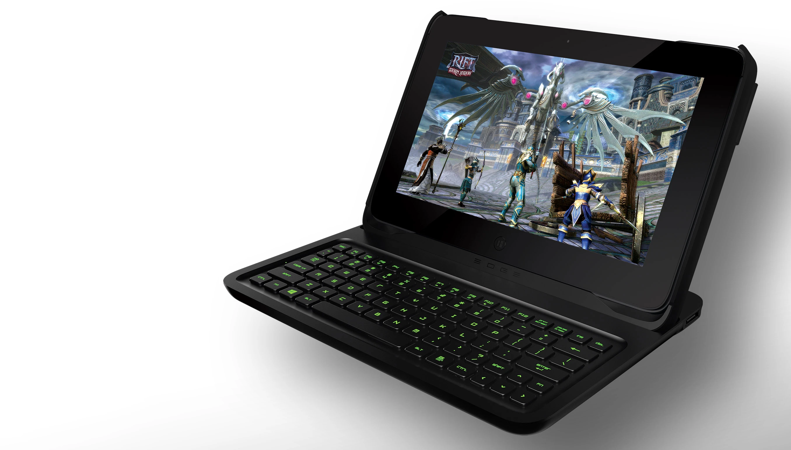 The keyboard dock turns Razer into a gaming laptop