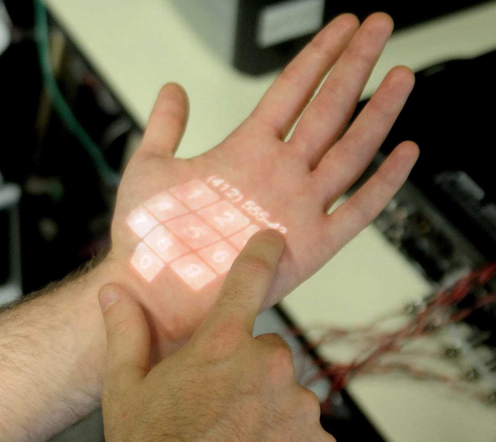 Skinput gives you computer functionality literally at your fingertips