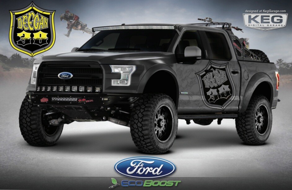Ford Deegan 38 custom truck for SEMA 2014