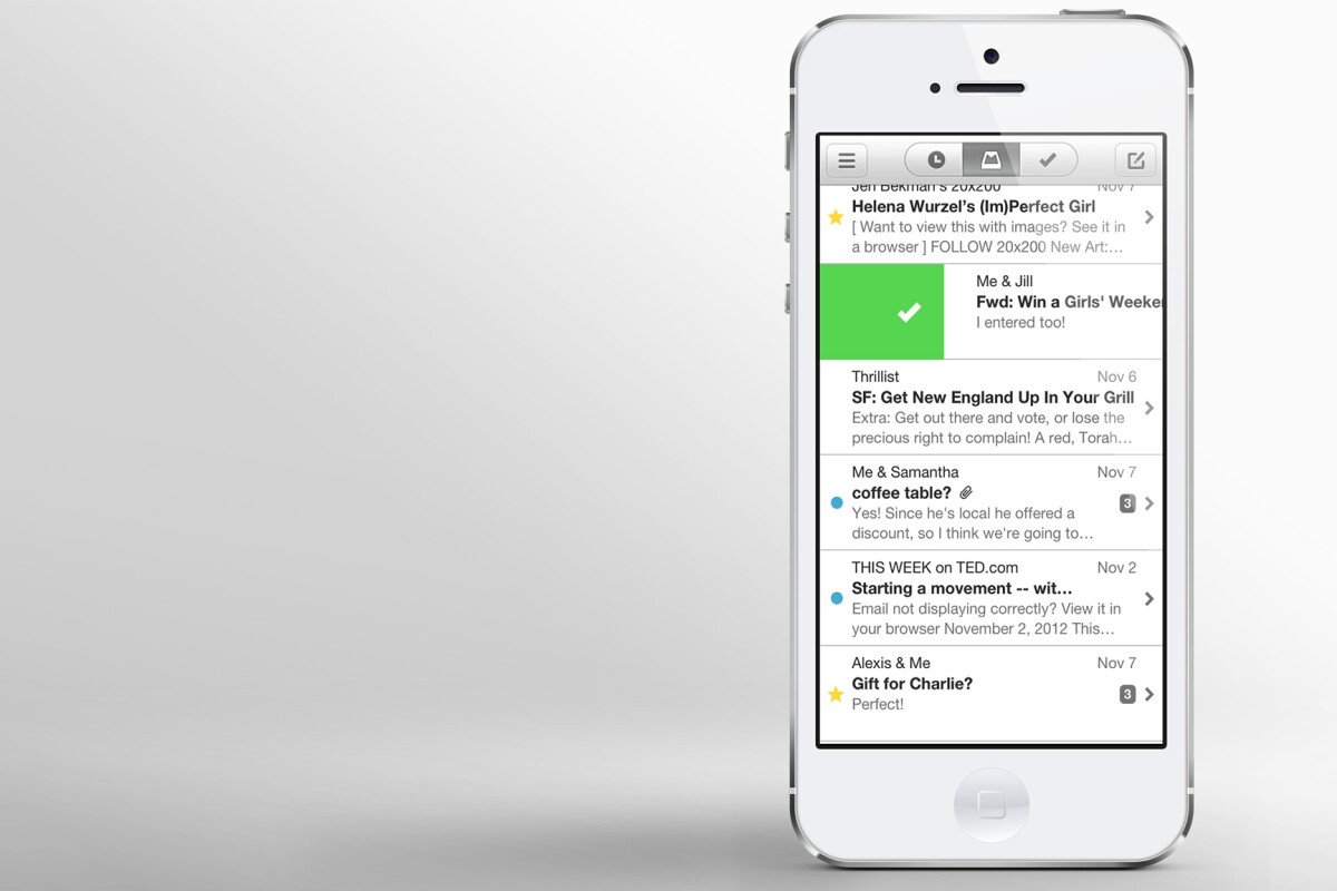 Mailbox is an innovative new app for iPhone