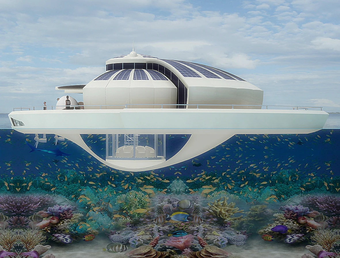 Michele Puzzolante's Solar Floating Resort