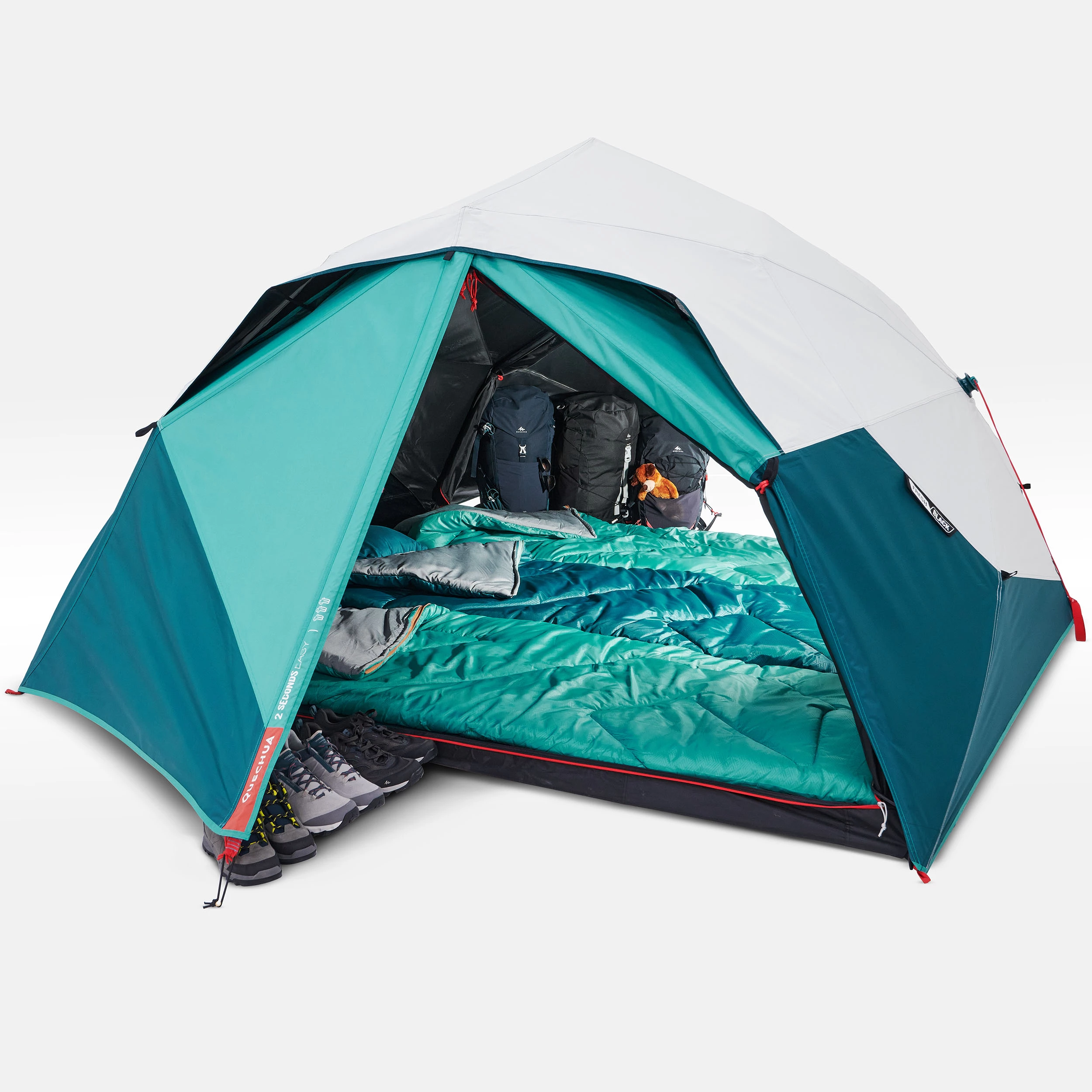 With the addition of the new three-person, the 2 Second Easy becomes a tent series