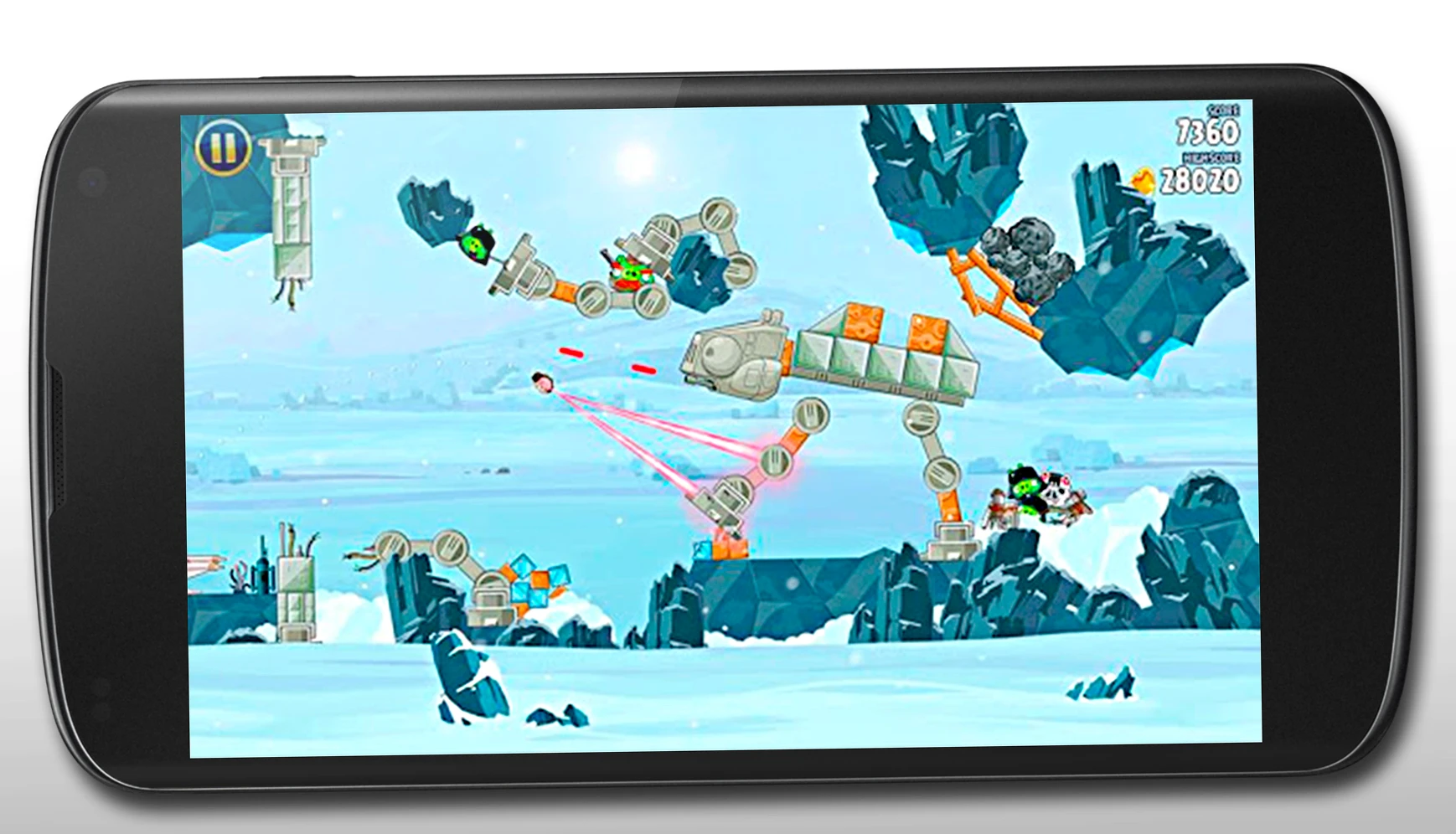 Now you can even fling birds on Hoth