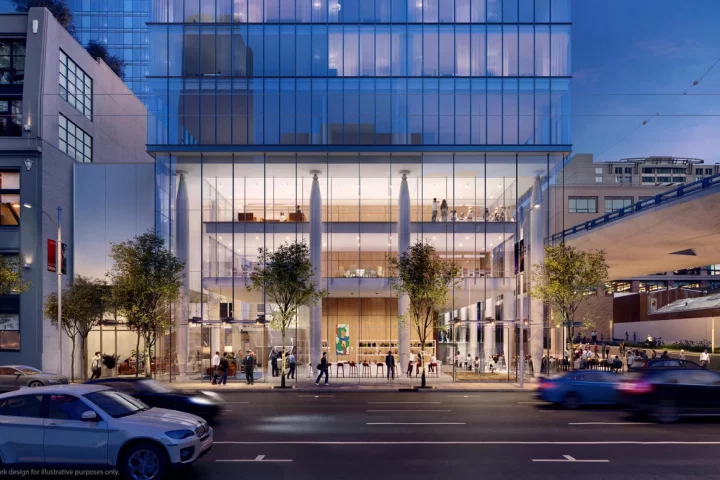 555 Howard would rise to 36 stories