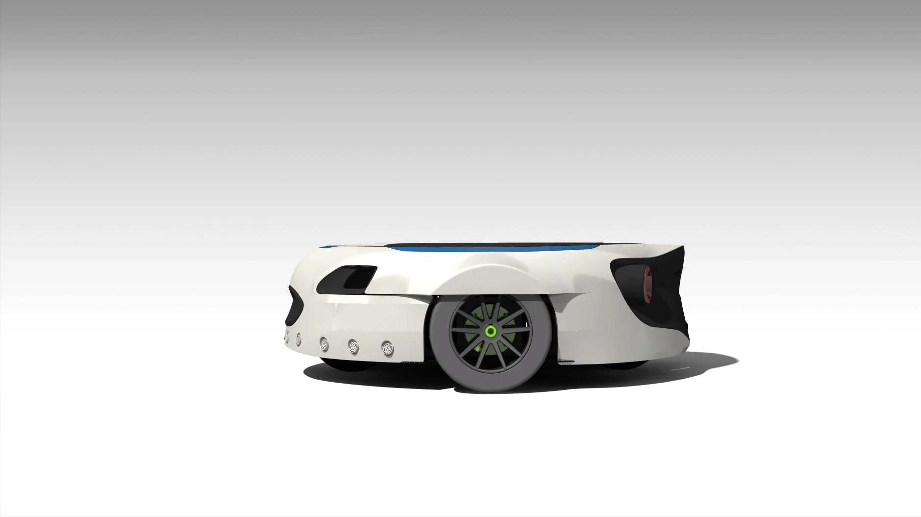The four-wheeled Carr-E can hold up to 120 kg of human user or cargo