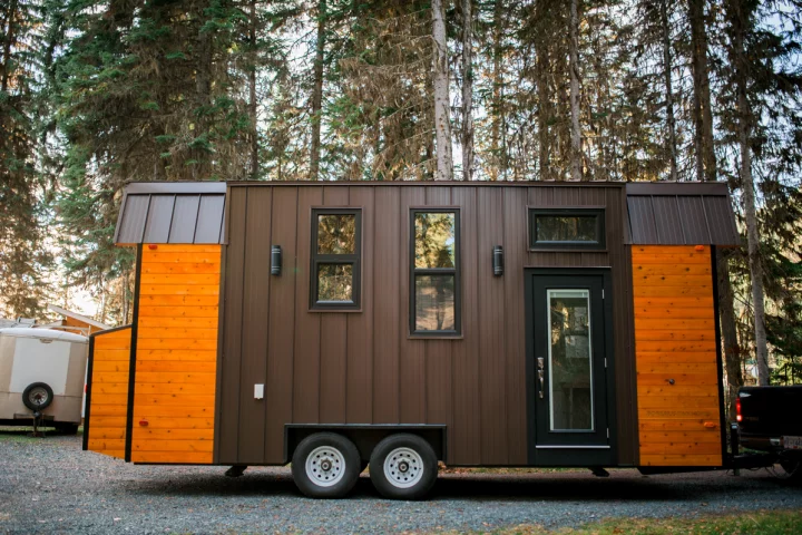 Borealis Tiny Homes told us that the Aspen is designed to handle a Canadian winter