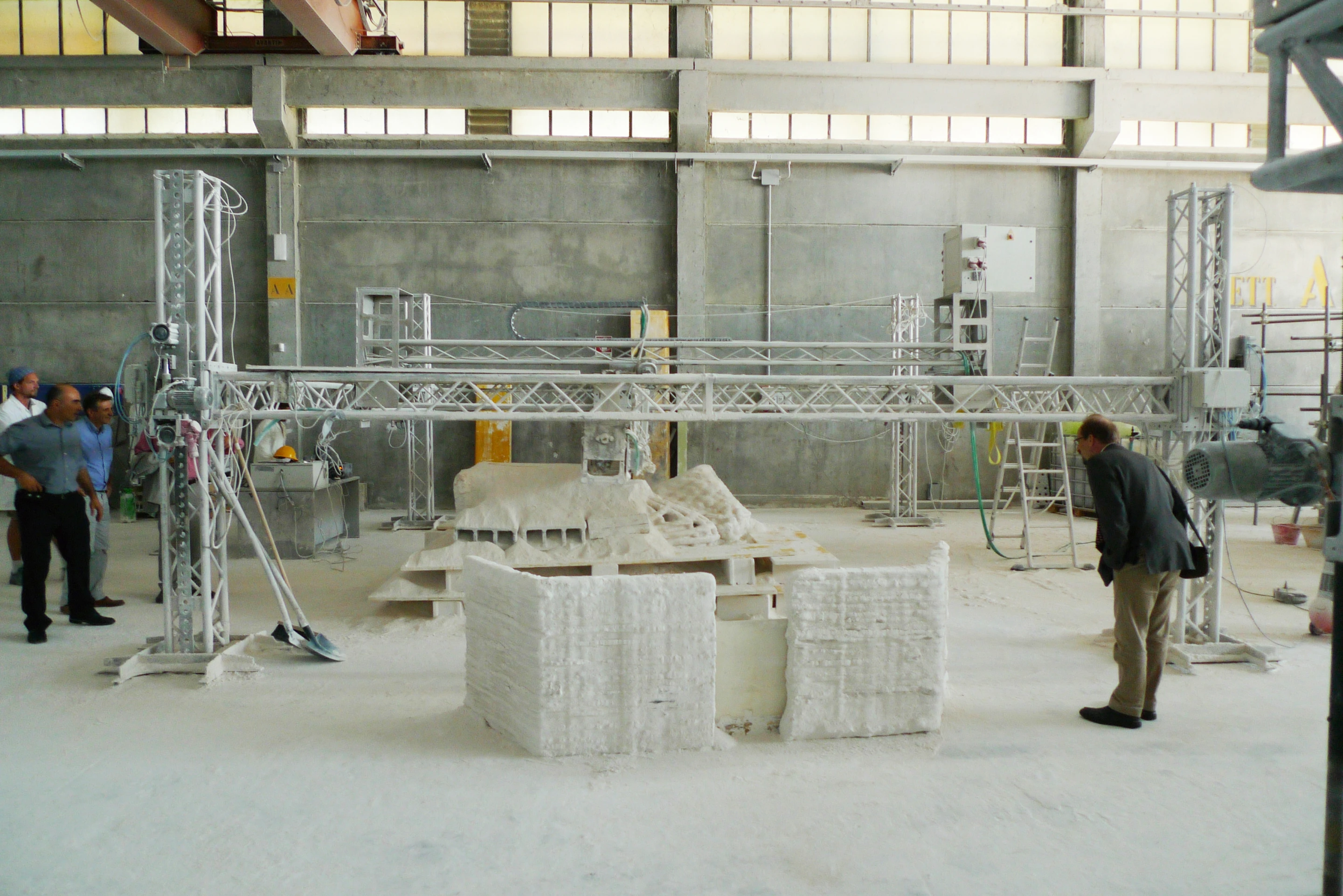 Monolite's D-Shape 3D printer (Photo: Monolite)