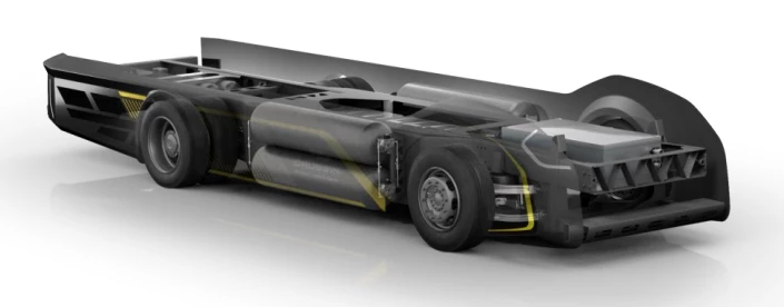 Gaussin plans to roll out its skateboard platform for sustainable trucks starting next year
