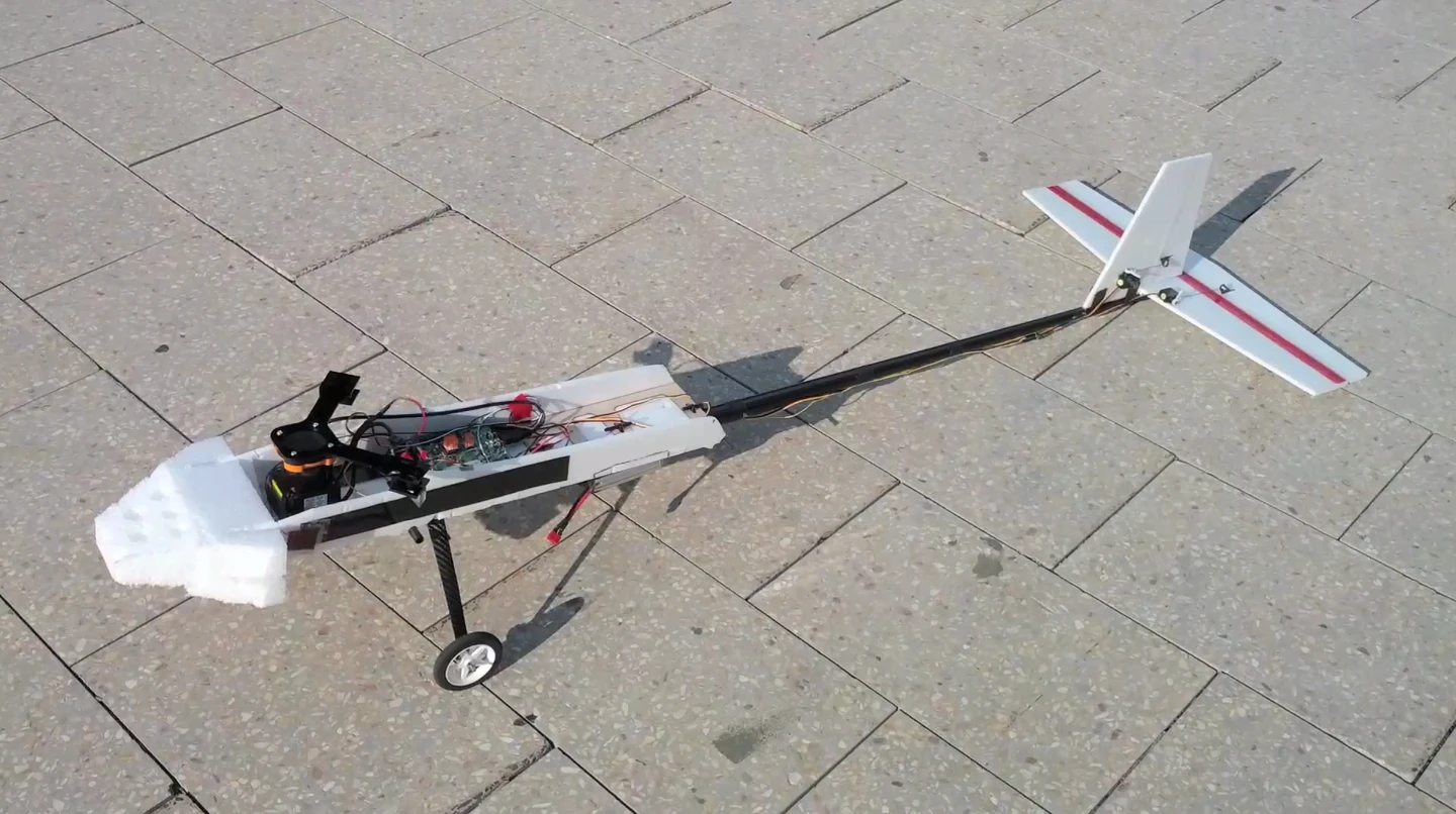 The UAV hardware, sans wings