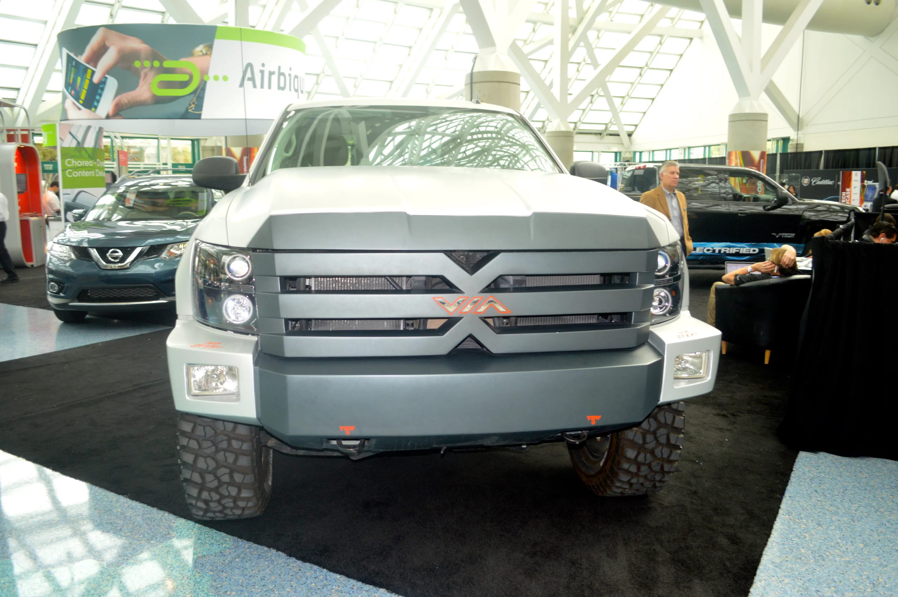 The Xtrux is a concept 800-hp, range-extending pickup