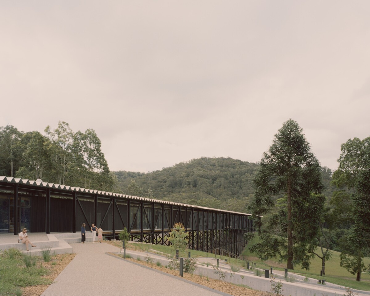 The design of the museum is inspired by classic Australian rural architecture