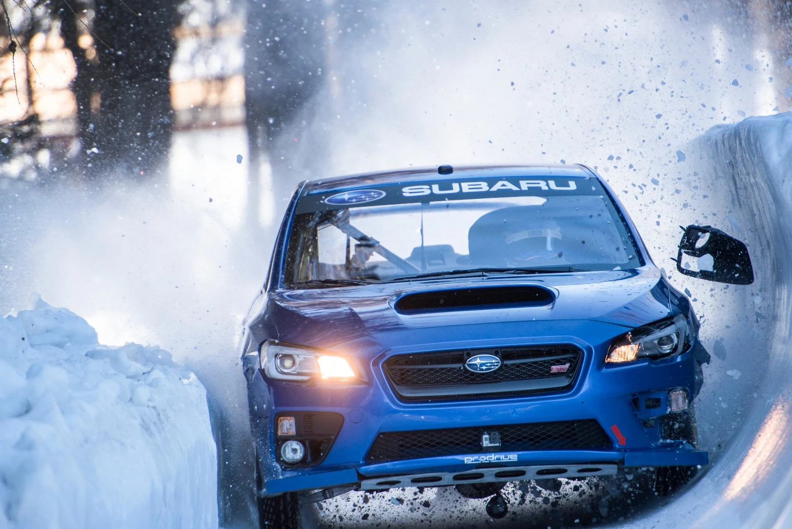 Mark Higgins causing carnage in St. Moritz