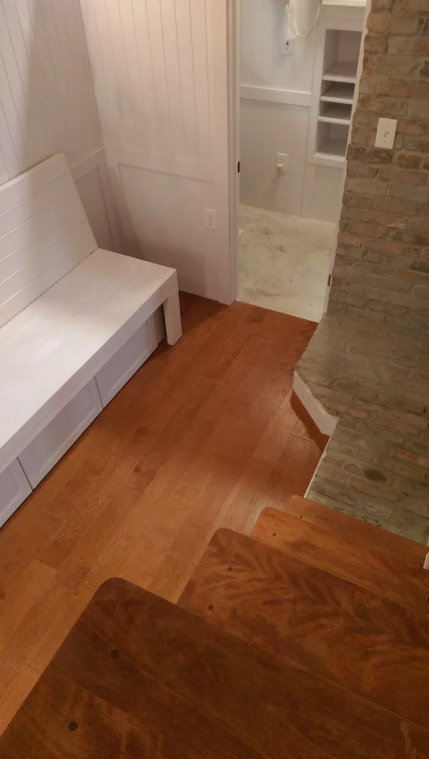 The sofa bed with storage space underneath