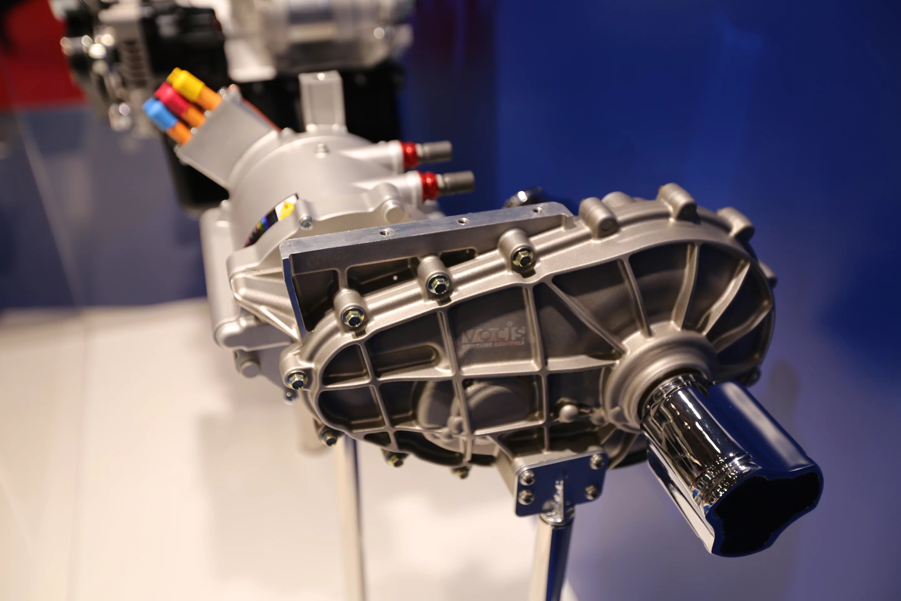 The electric motor and gearbox proposed for the Motiv