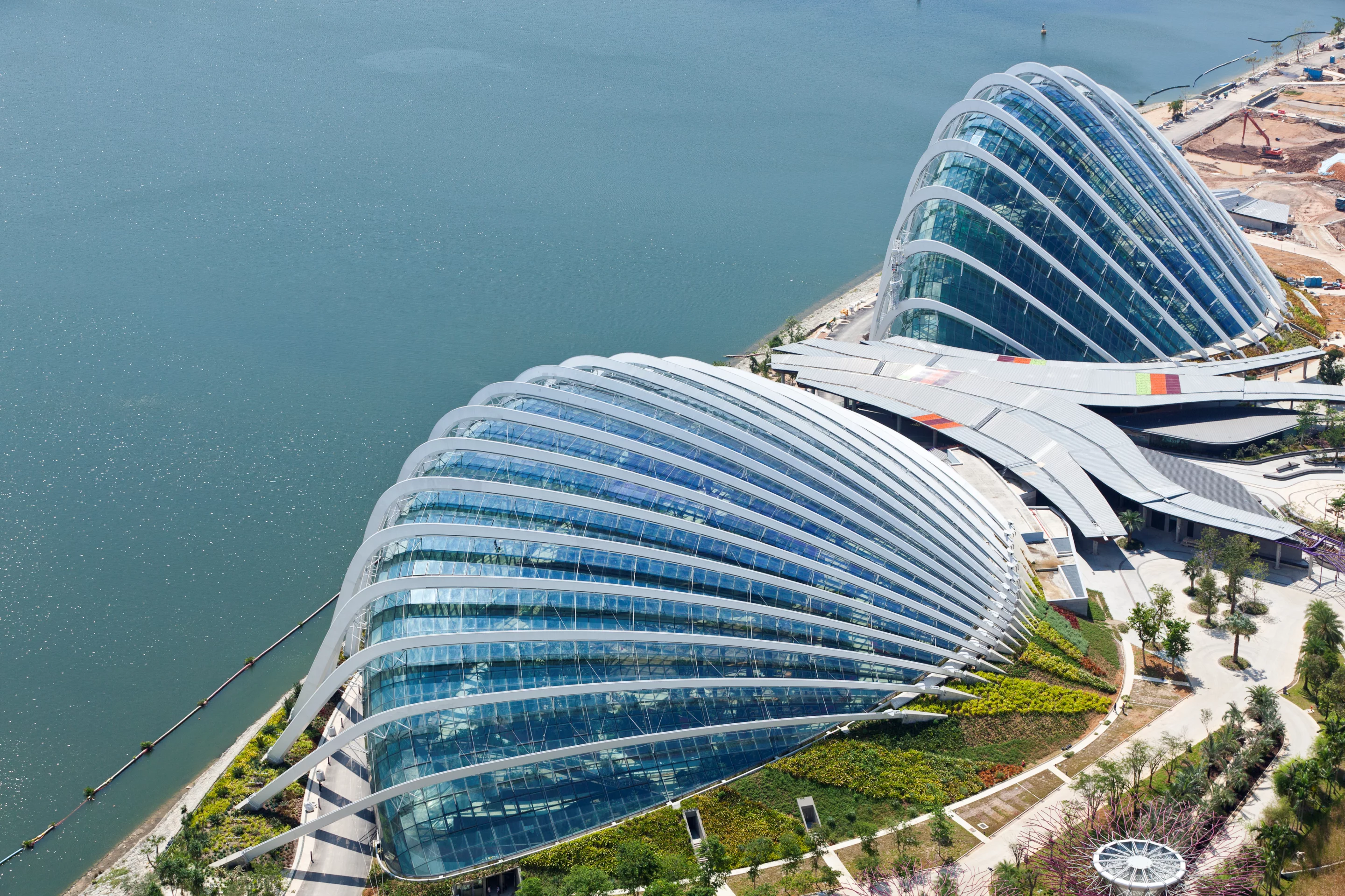 Gardens by the Bay, with structural design by Atelier One and Meinhardt Infrastructure, won the Arts or Entertainment structures award (Photo: Craig Sheppard)