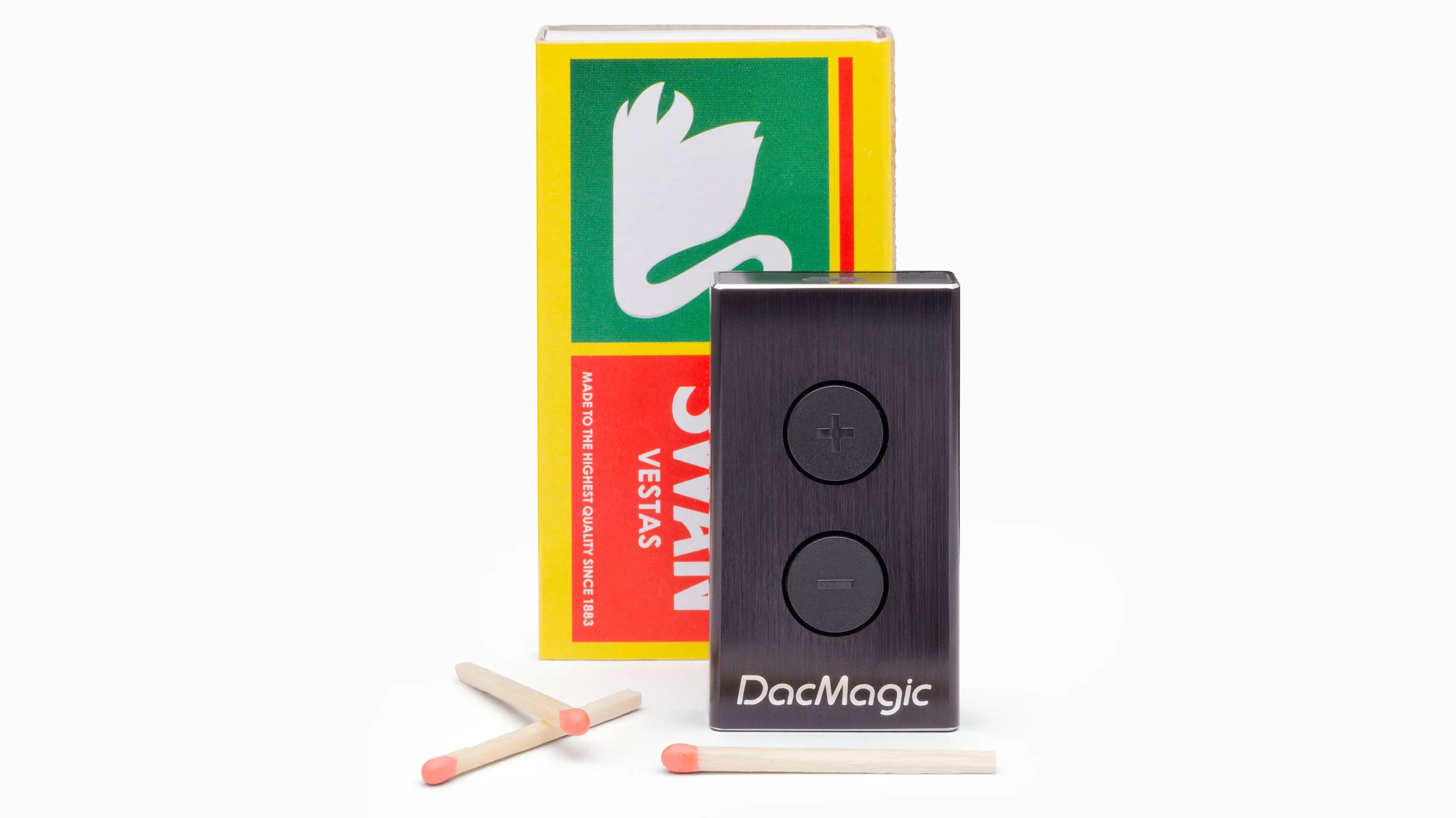 The DacMagic XS USB headphone amp from Cambridge Audio