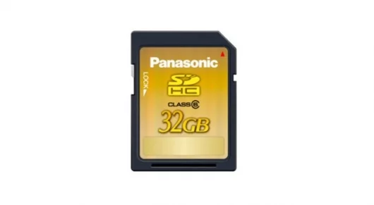 Panasonic's 32GB SDHC card