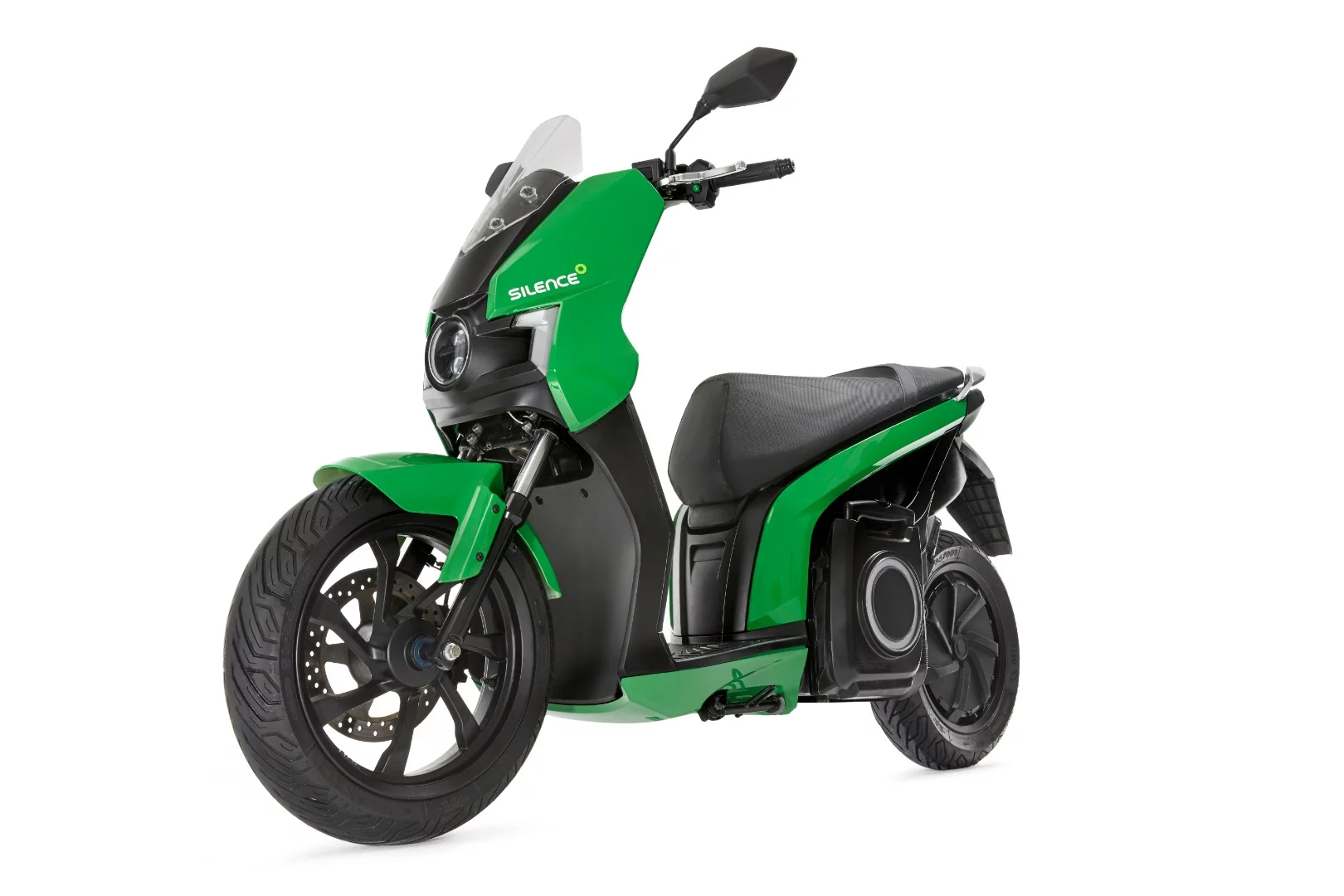 The S01 electric scooter from Spain's Silence has a top speed of 100 km/h and a range per charge of 115 km