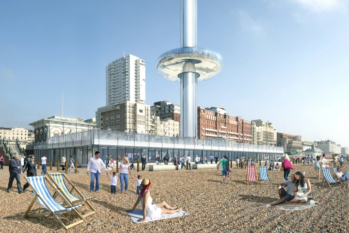 The Brighton i360, by architecture firm Marks Barfield