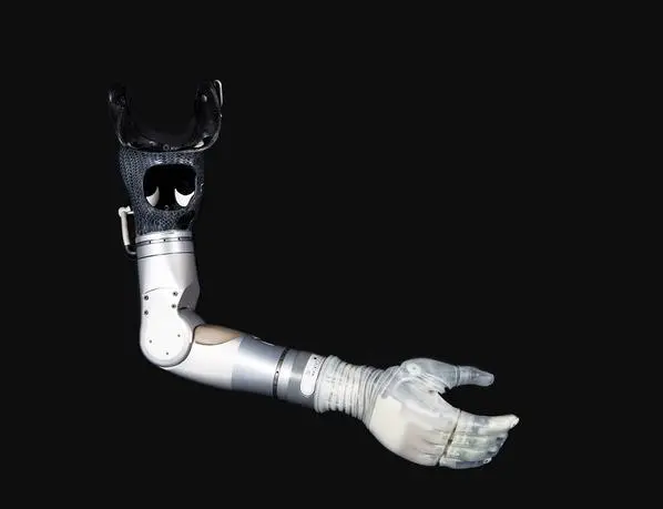 The humeral configuration of the prosthetic