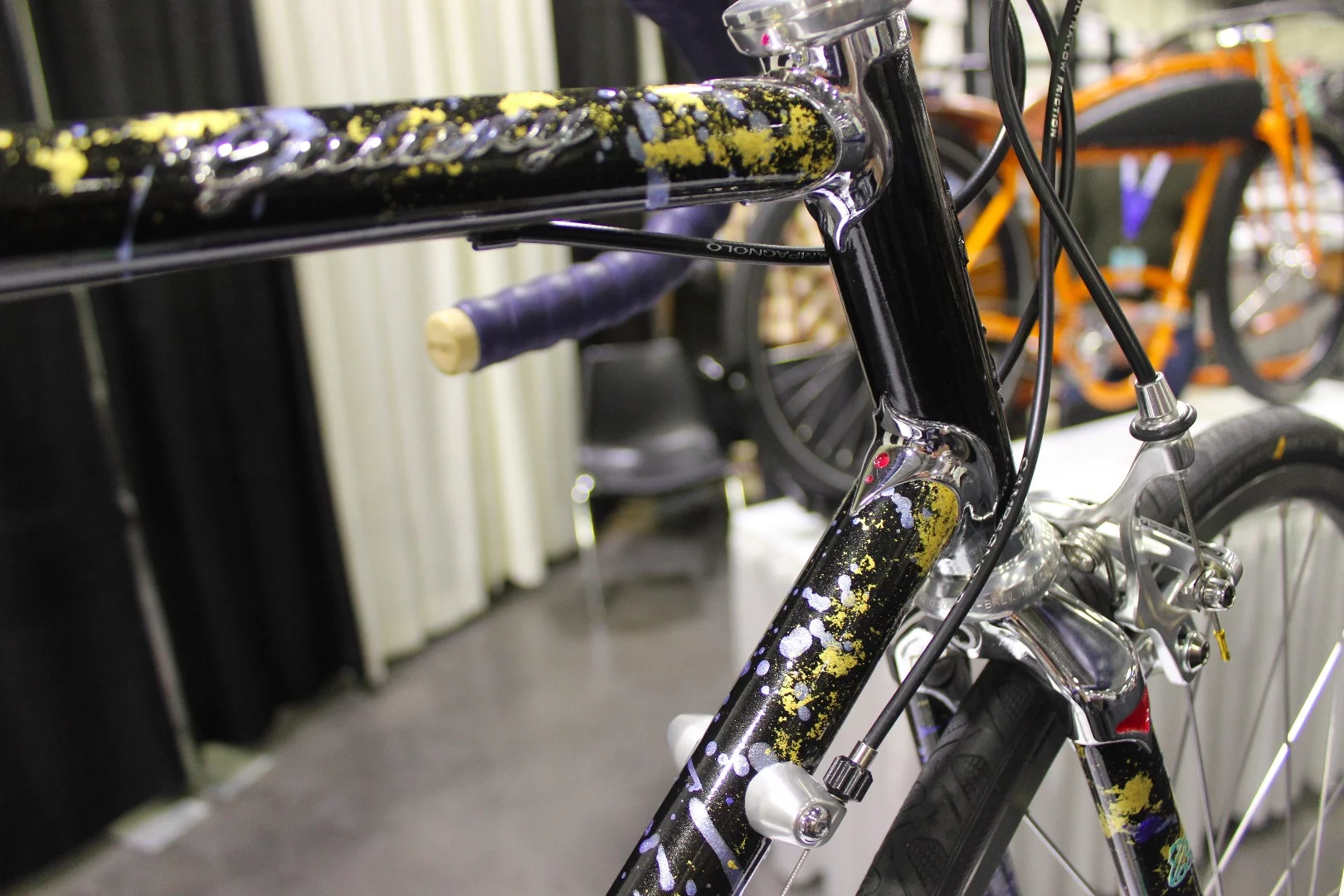 Nice splattery paint job by Biwakoguma Bicycles